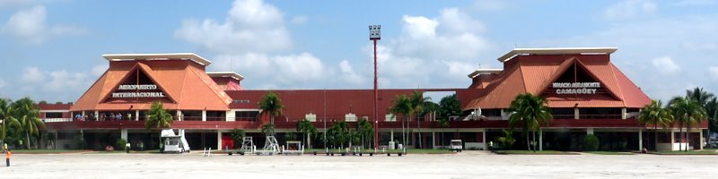 Camaguey Aiport sign