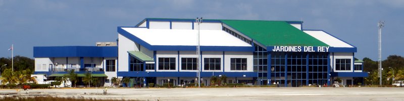 Cayo Coco Aiport sign