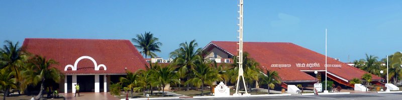 Cayo Largo Aiport sign