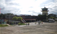 Terminal building, view from apron